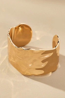 Thick Sculpted Cuff Bracelet | Anthropologie (US)