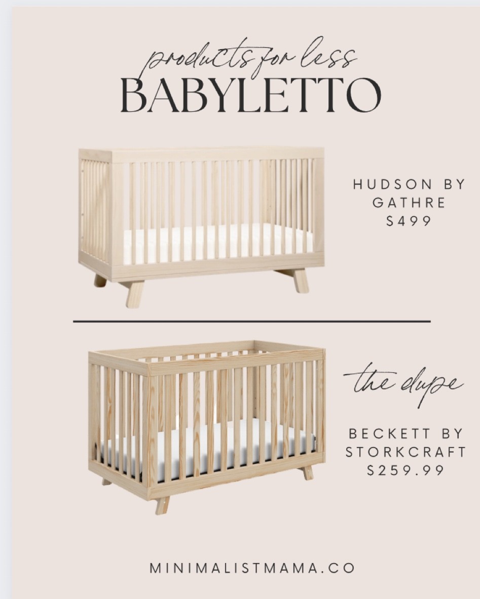 Hudson by Babyletto is a super cute minimalist nursery crib! It’s a great option if you’re looking to splurge on a crib, but the Beckett crib by Storkcraft is an awesome product for less!

Nursery, neutral nursery, crib, nursery crib, minimalist crib, modern crib, products for less, designer products for less, aesthetic nursery

#LTKbaby #LTKhome #LTKbump