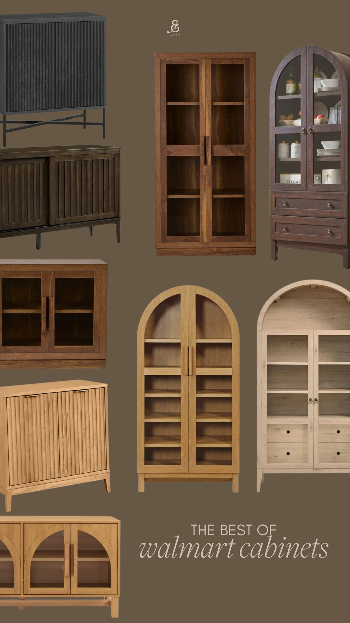 the best of walmart cabinets

amazon home, amazon finds, walmart finds, walmart home, affordable home, amber interiors, studio mcgee, home roundup arch cabinet display cabinet glass cabinet 

#LTKHome