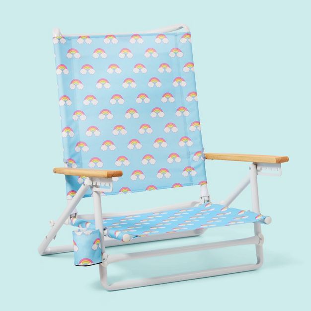 5 Position Beach Chair Blue Rainbow - Stoney Clover Lane x Target | Target