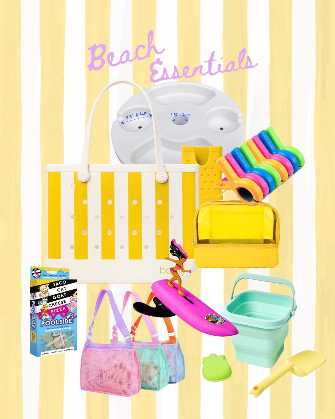 My beach packing list! Adding a few amazing new things to the line up this year! The umbrella table and the Bogg bag topper. Stop it right there. And our most played with toys! 

#LTKKids #LTKTravel #LTKSeasonal