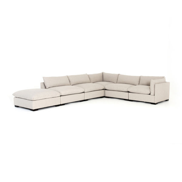Westwood 5 Piece Sectional W/ Ottoman | Scout & Nimble