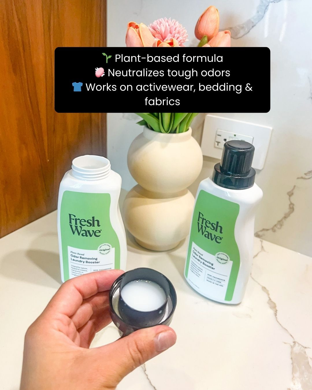 Boost your laundry routine with the Fresh Wave Odor-Removing Laundry Booster 🧼✨ It’s your secret weapon for tackling tough smells — from workout gear to blankets — while keeping fabrics soft and fresh 🌿💫 A must-have laundry upgrade for every home! 🧺💙

#LTKHome #LaundryDay #OdorFree #FreshClothes #AmazonHome #FreshWave #CleanHome #LaunderSmarter #LaundryHack #HomeEssentials #LTKFinds #EverydayFresh #NaturalCleaning #EcoFriendlyHome #WashDayWin 

 