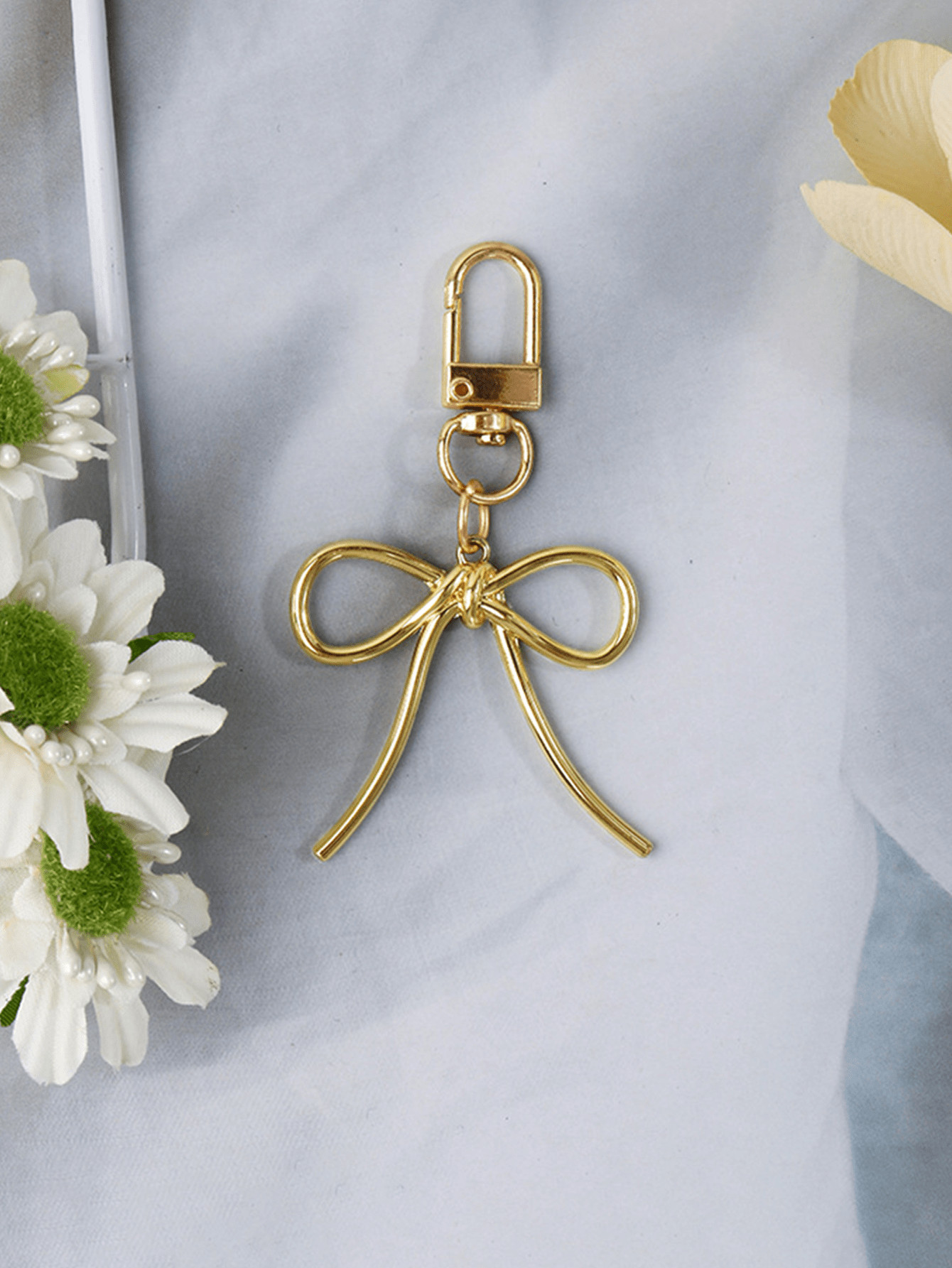 1pc Women's INS Style Minimalist & Sophisticated Bowknot Keychain, Unique Bowknot Keychain Eye Ca... | SHEIN