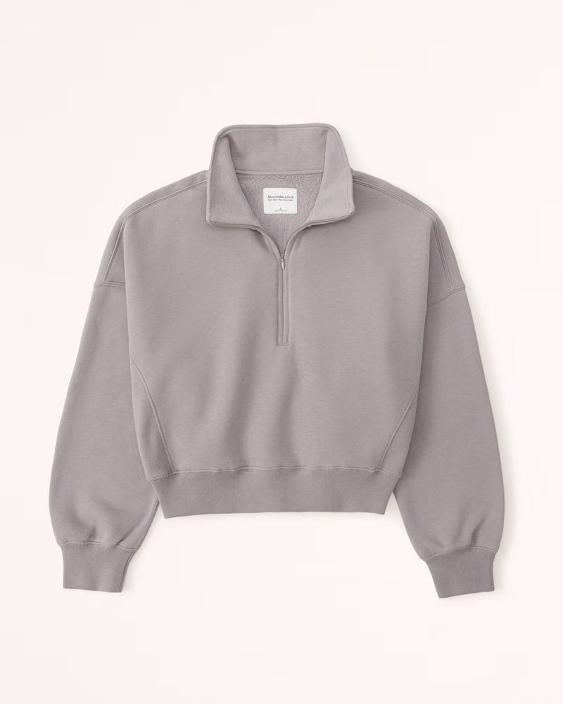 Essential Sunday Half-Zip | Abercrombie & Fitch (US)