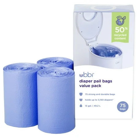 Ubbi Disposable Diaper Bags, 75 Ct | Walmart (US)