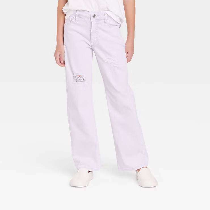 Girls' High-Rise Dad Jeans - art class™ | Target