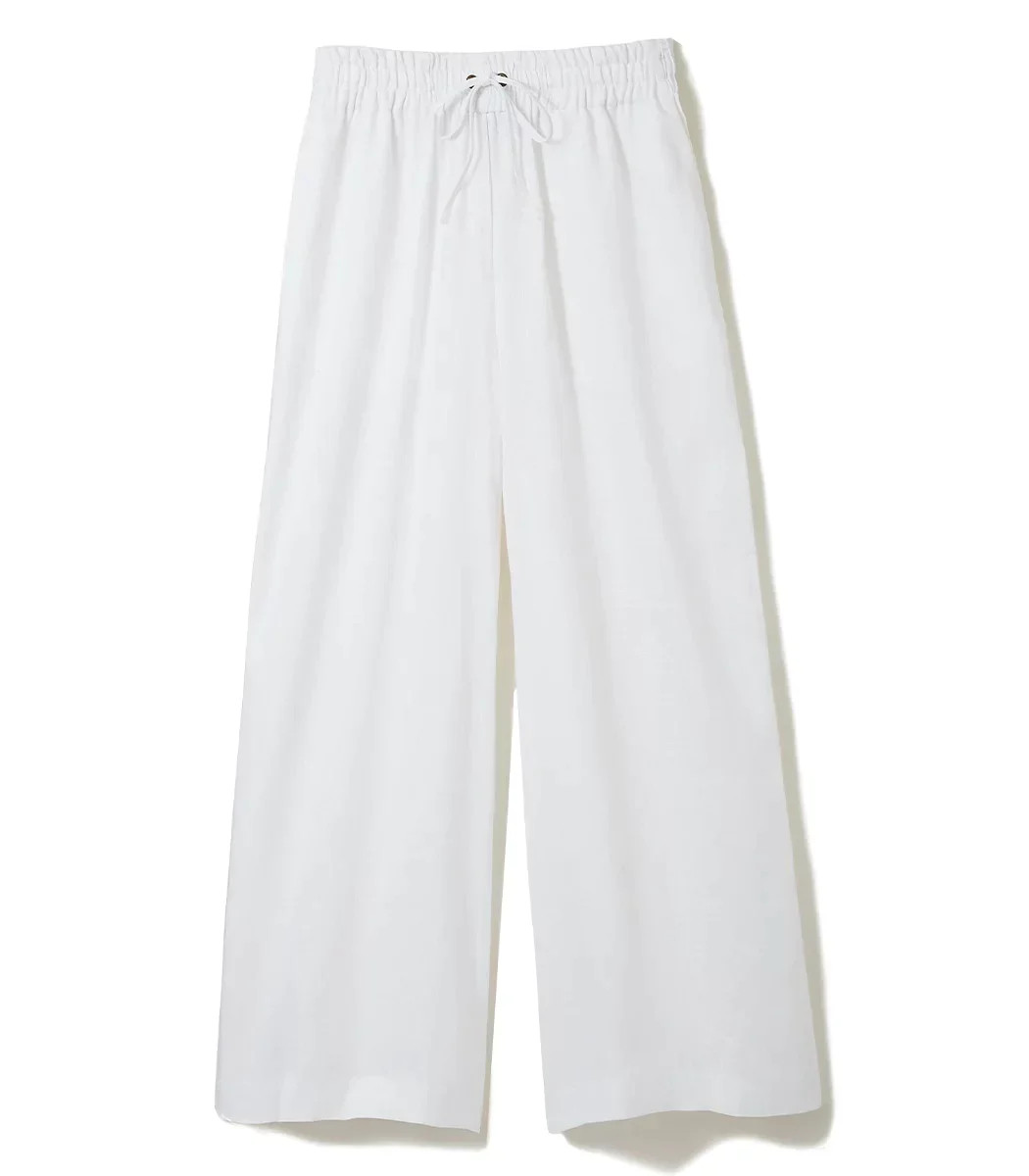 Joie Relaxed Pant in White | Over The Moon