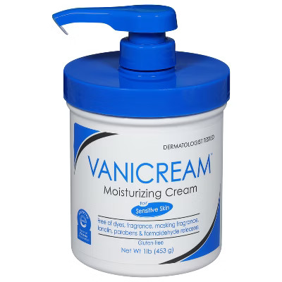 Vanicream Moisturizing Cream for Sensitive Skin with Pump - Unscented - 16oz | Target