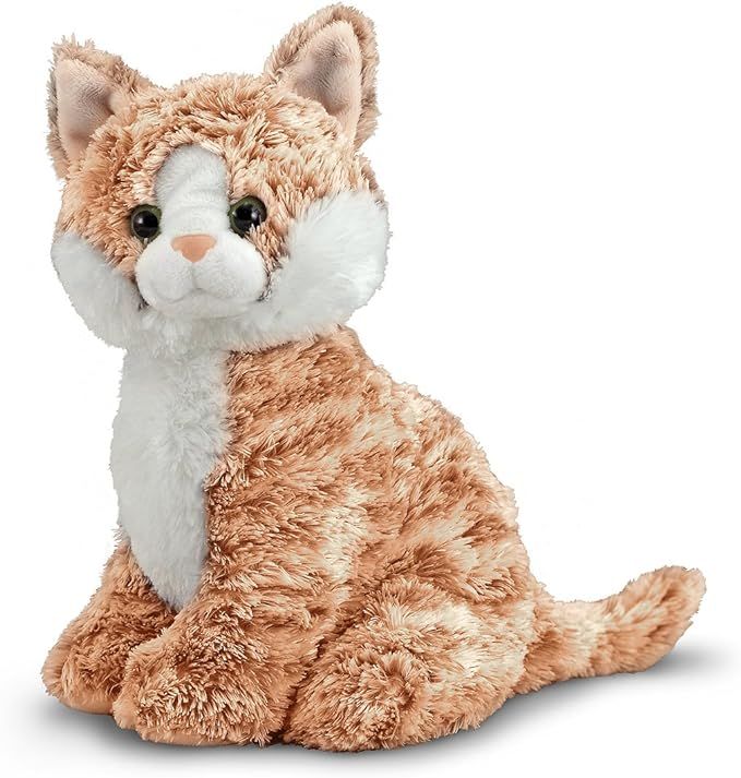 Melissa & Doug Pumpkin Tabby - Stuffed Animal Cat | Amazon (US)