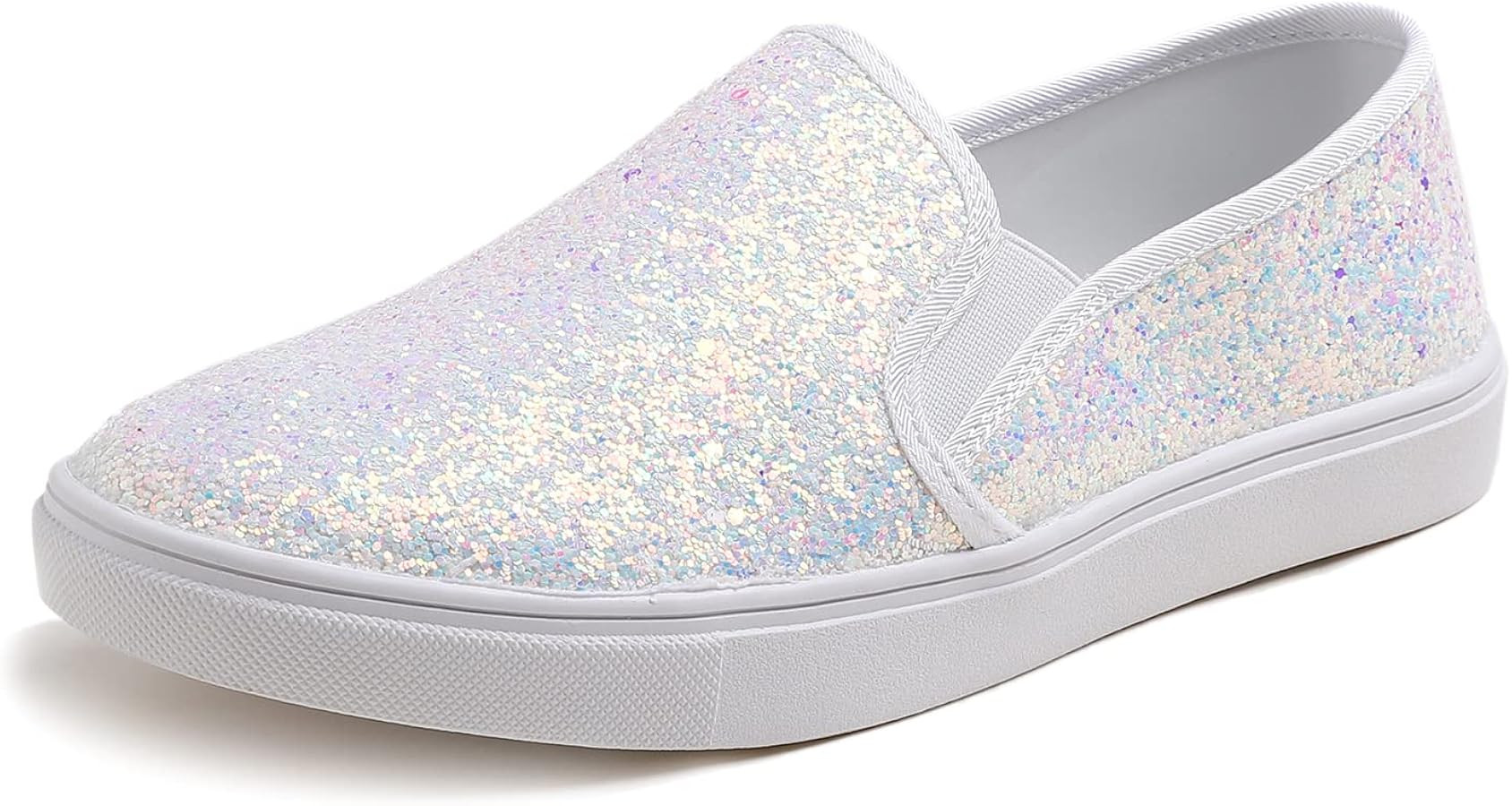 FEVERSOLE Women's Fashion Slip-On Sneaker Casual Flat Loafers | Amazon (US)