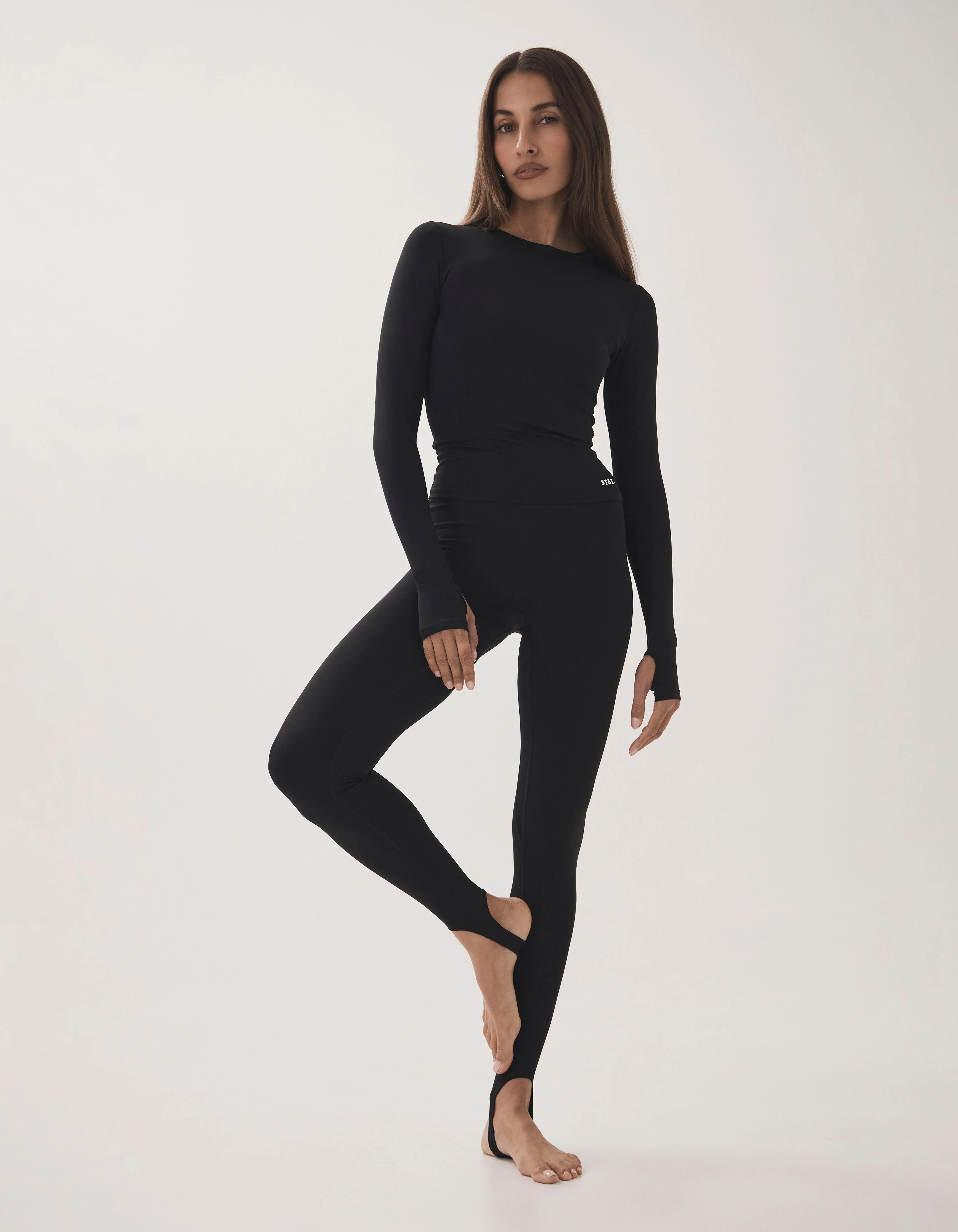 Stirrup Tights Airlyte - Black | STAX.