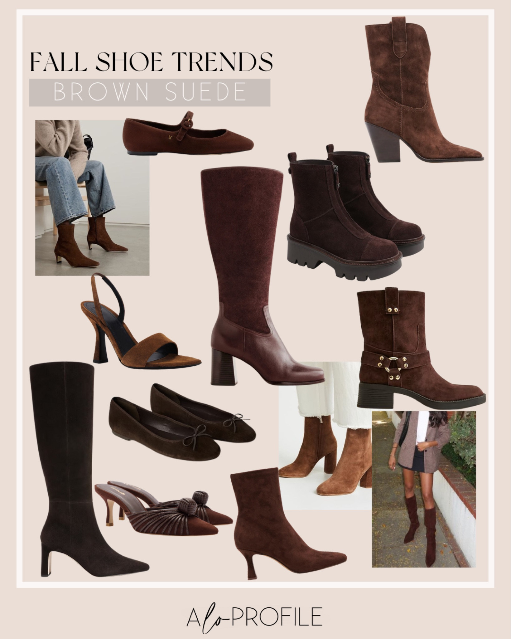 FALL SHOE TREND: BROWN SUEDE 🤎
fall shoe style, fall boots, shoes, flats, heels, mules, clogs, platform, kitten heels, nyfw, suede, burgundy, animal print, leopard print, chunky shoes, ballet flats, sneakers, cozy style

#LTKStyleTip #LTKShoeCrush #LTKSeasonal
