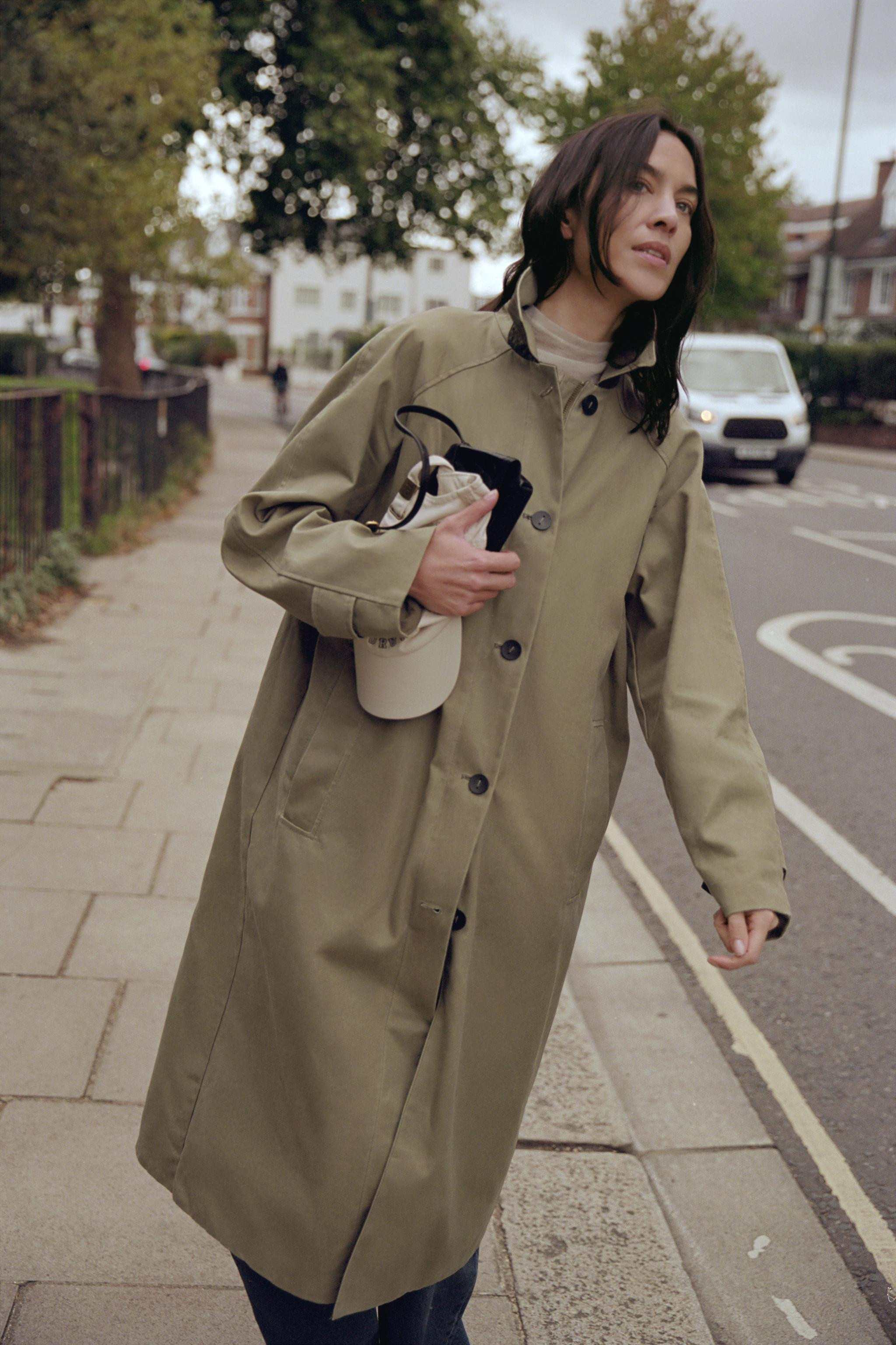 ZW COLLECTION LIMITED EDITION WAXED TRENCH COAT | Zara UK
