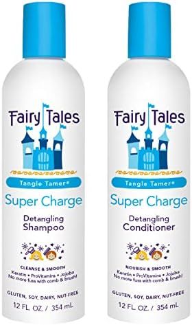 Fairy Tales Tangle Tamer Detangling Shampoo and Conditioner for Kids - Ultra Moisturizing and  Anti  | Amazon (US)