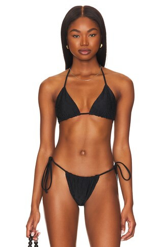 Tia Eyelet Bikini Top
                    
                    Frankies Bikinis | Revolve Clothing (Global)