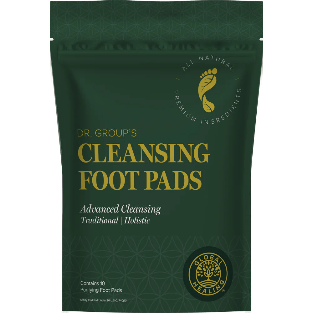 Dr. Group, DC's Foot Pads™ | Natural Foot Patches w/ Organic Ingredients | Global Healing Center
