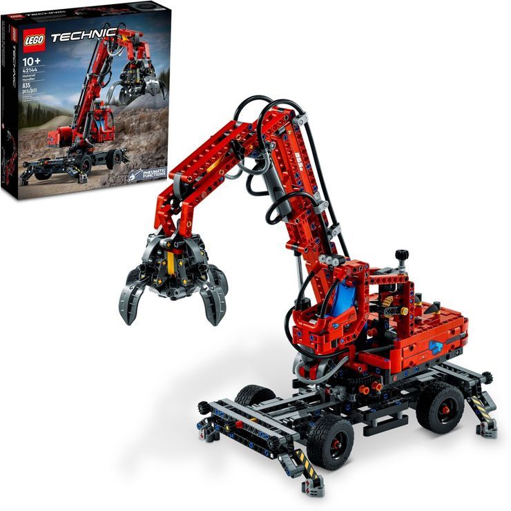 LEGO Technic Material Handler 42144 Crane Model Building Kit | Target