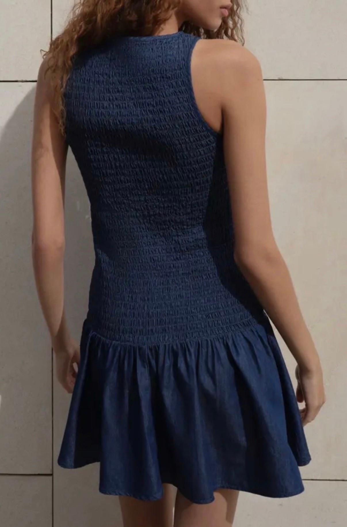 Denim dress
Suede sandals 

#LTKdayinmylife #LTKootd #LTKSeasonal
