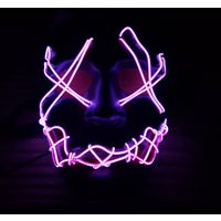 Sitches - Neon Mask Handmade, El Wire, Purge, Prop, Art, Rave, Halloween, Burning Man, Party, Festiv | Etsy (US)
