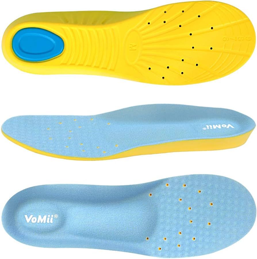 Shoe Insoles for Kids and Women, Memory Foam Insoles, Comfortable Sports Shoe Inserts for Shock A... | Amazon (US)