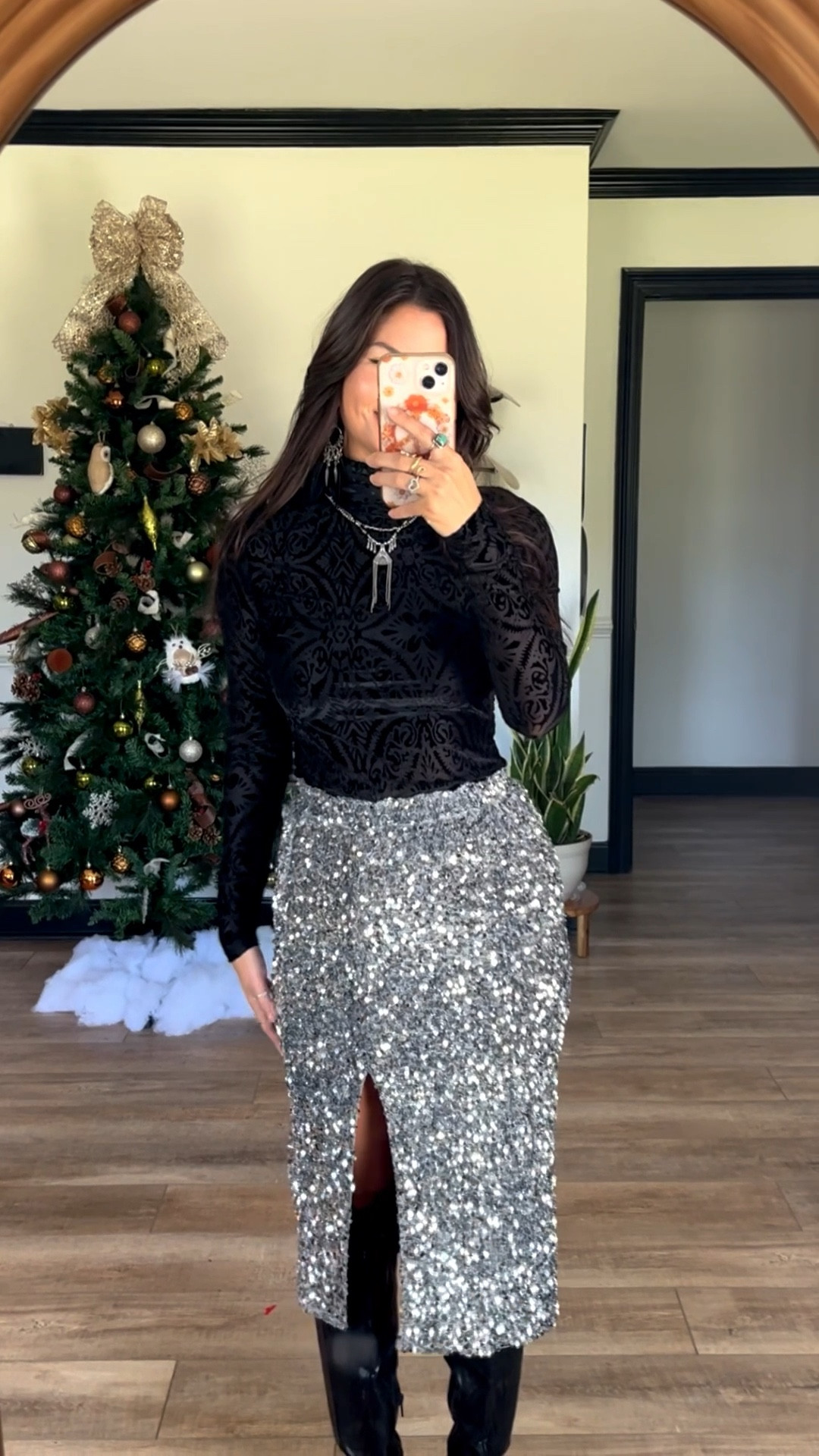 A beautiful holiday party look! Wearing xs in both

#LTKCyberWeek #LTKHoliday #LTKootd