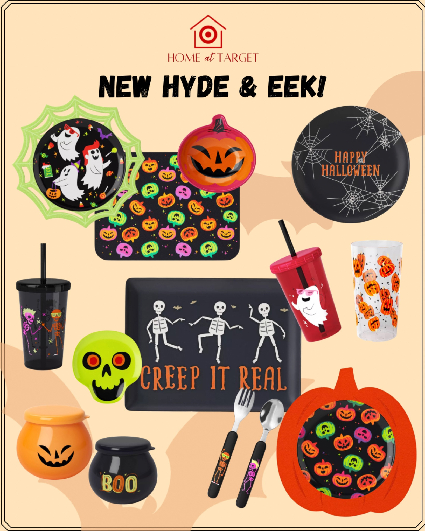 New from Hyde & Eek! The perfect pieces for hosting your Halloween party. 

#LTKSeasonal