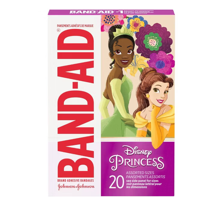 Band-Aid Disney Princess Adhesive Bandages - 20ct | Target