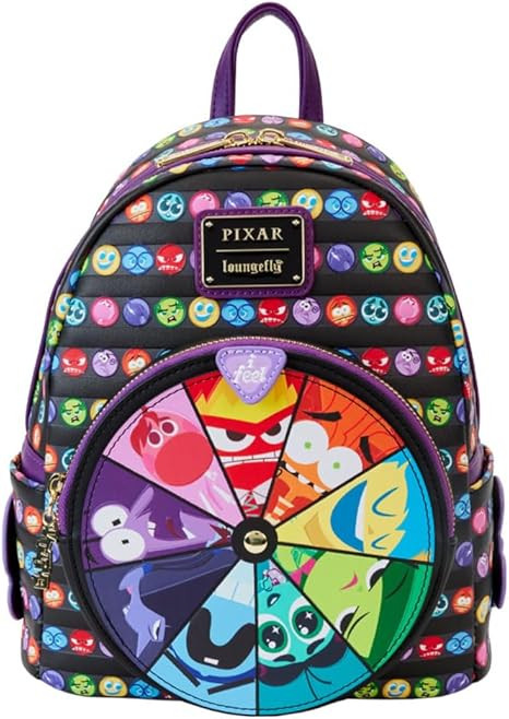Loungefly Pixar Inside Out 2 Core Memories Spinning Wheel Mini Backpack | Amazon (US)