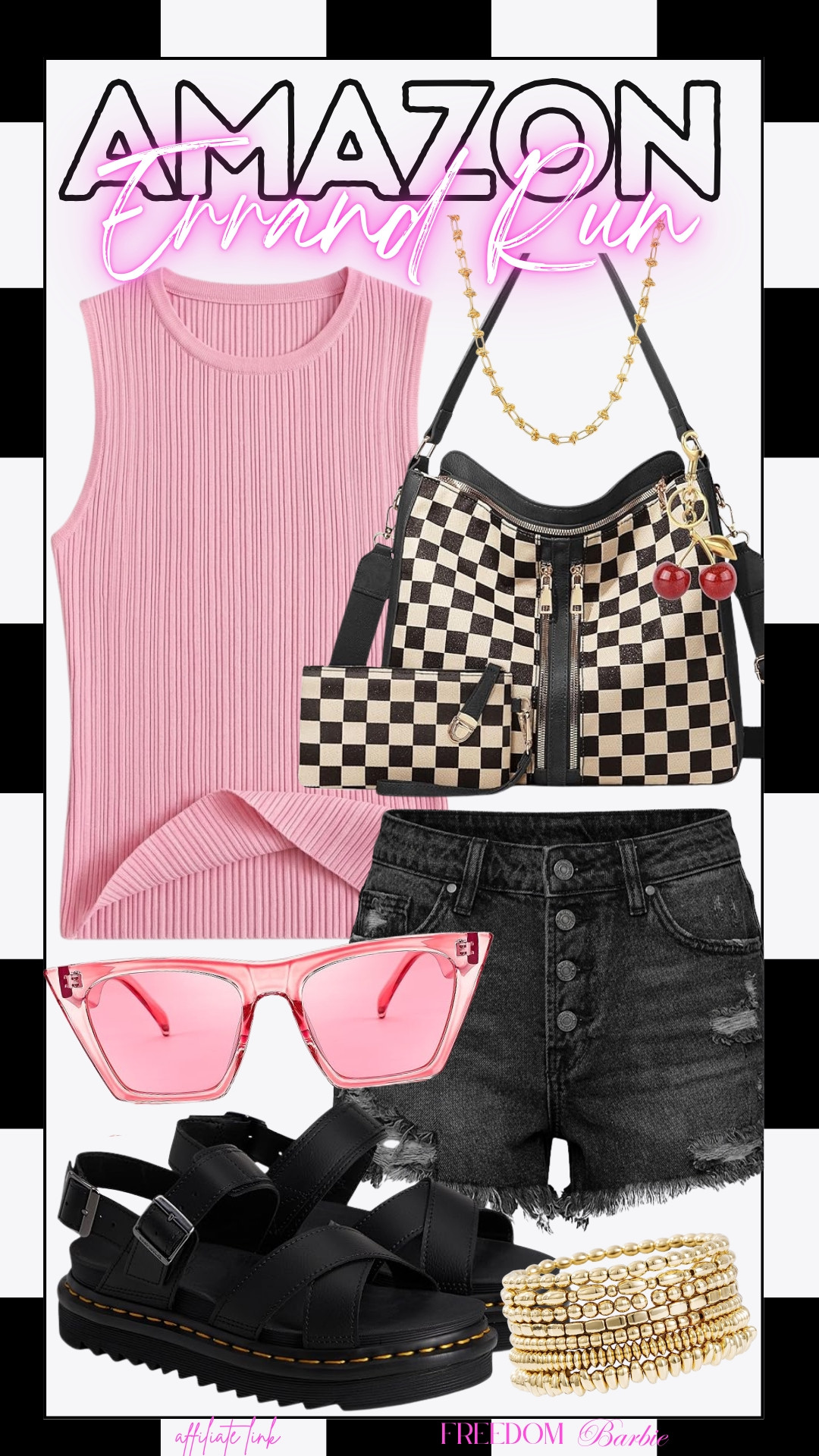 Looking fresh and fun for the day? Check out my latest style! This tank top, denim shorts, and Dr. Martens are perfect for a casual day out. 

#CasualChic #DailyStyle #AmazonFinds 

 #LTKgrwm #LTKootd #LTKmomlife