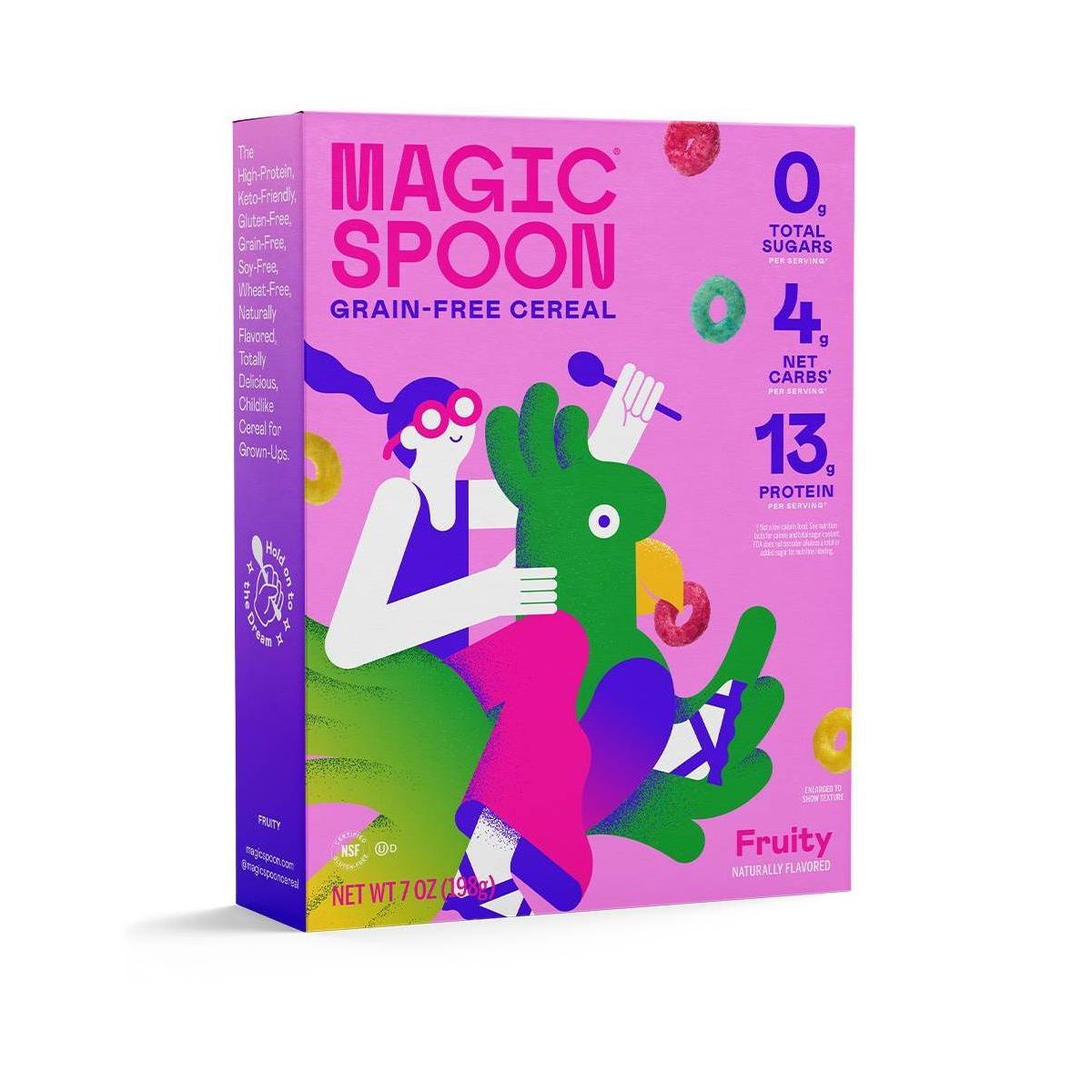 Magic Spoon Fruity Keto and Grain-Free Cereal - 7oz | Target