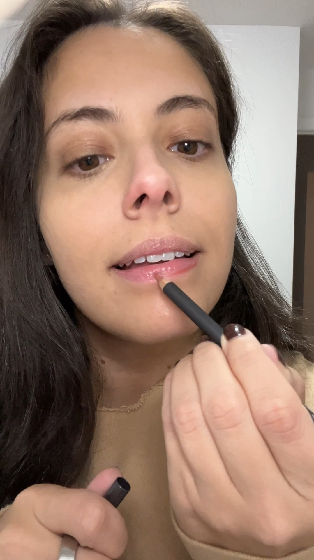 Nude lips by mac comsetics 

#LTKBeauty #LTKFindsUnder50