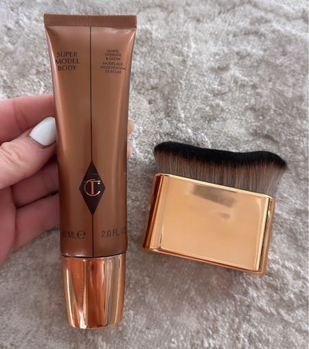 I LOVE this glow cream from Charlotte Tilbury. It is pricey but I don’t wear it everyday. I usually apply it for date night, an event, vacation, on a cruise for dinner, or any special occasion. I wouldn’t apply it to run errands or for school drop off, let’s just say that 🤣. A little goes a long way and this small bottle has lasted me 2 summers! I apply it with the mini Amazon brush and once it dries, like any lotion, it doesn’t get on your clothes 

#LTKbeauty #LTKxSephora #LTKfindsunder50