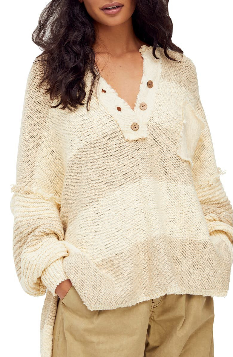 Road Trip Stripe Henley Sweater | Nordstrom | Nordstrom