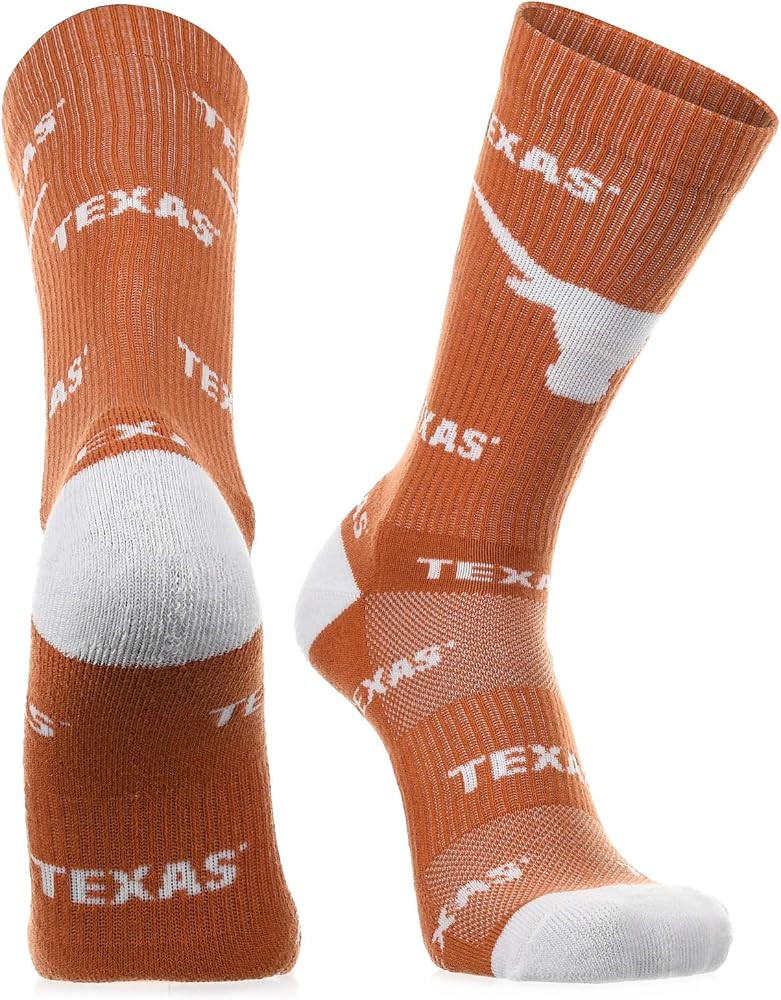 TCK Mayhem Crew Socks Calf Length Sock Mens Game Day Socks | Amazon (US)