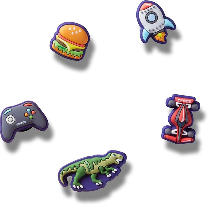 Crocs Jibbitz Boys Favorites Shoe Charm Packs | Amazon (US)