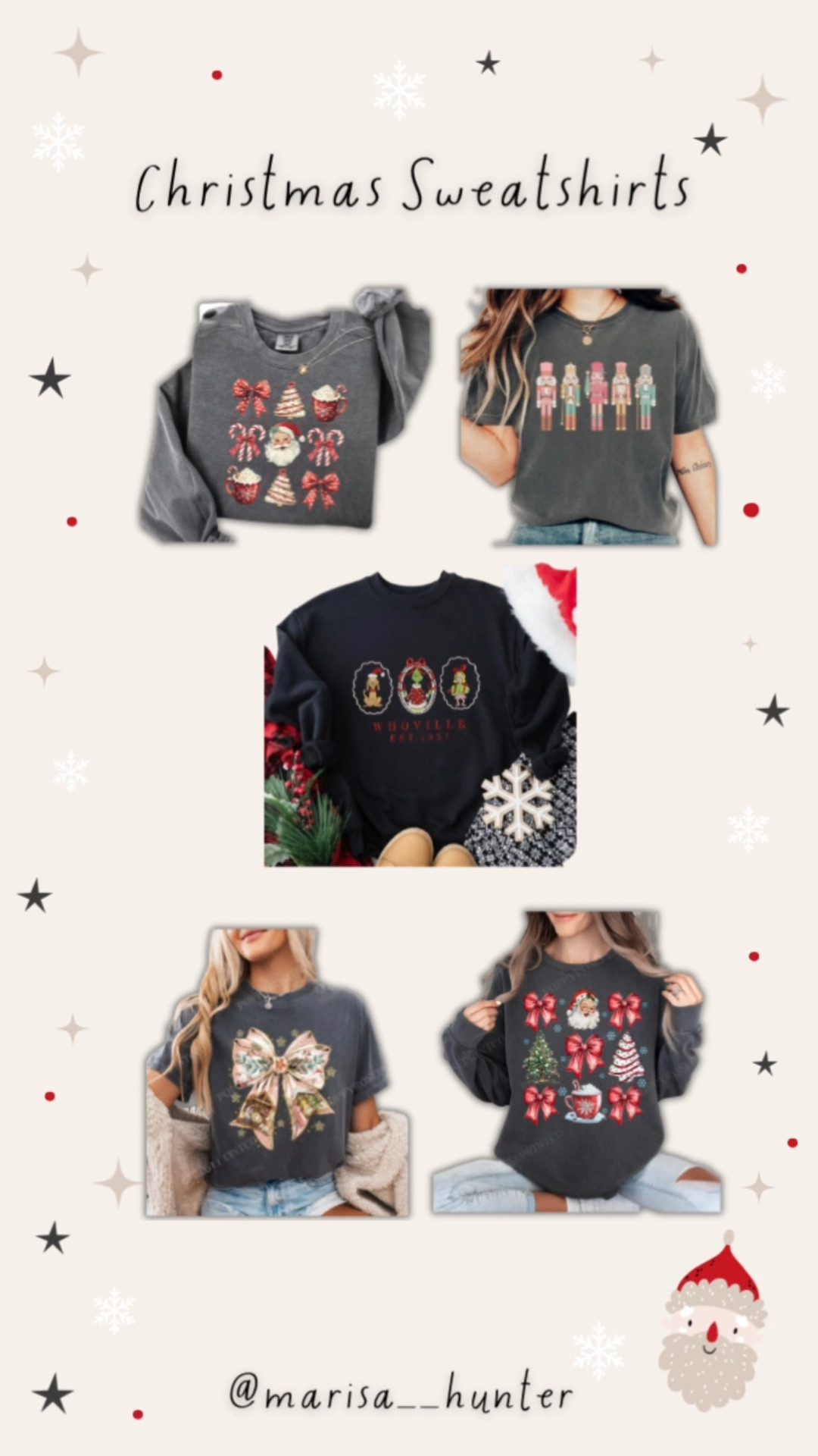 Christmas Coquette 🎀

Holiday sweatshirts xmas tshirt mom style casual holiday outfit mom ootd bows candy cane nutcracker truck holiday tradition 

 #LTKGiftGuide #LTKHoliday #LTKmomlife