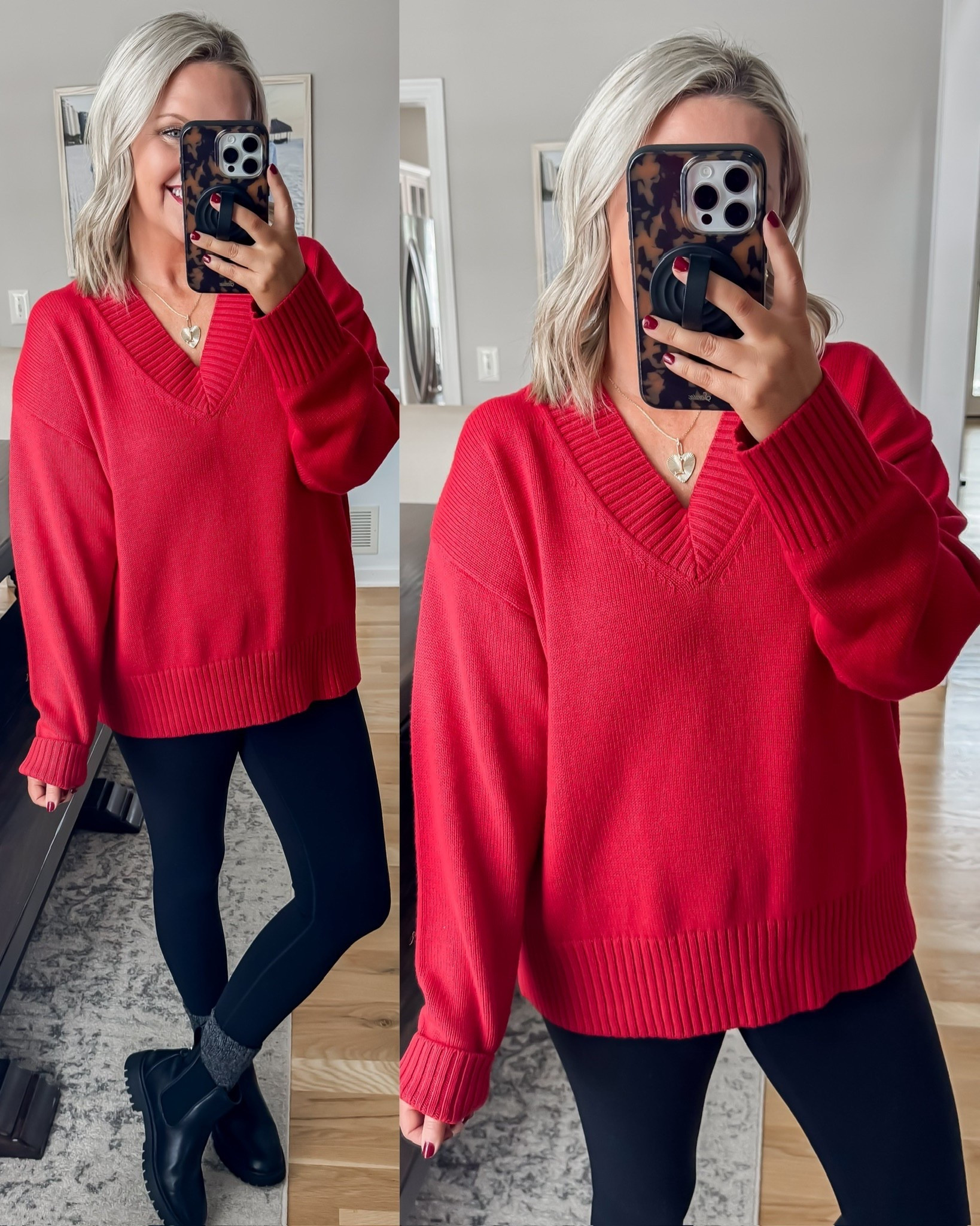 This cashmere sweater is so soft and dreamy! Find me in this all winter long  

#LTKmomlife #LTKFindsUnder100 #LTKSeasonal