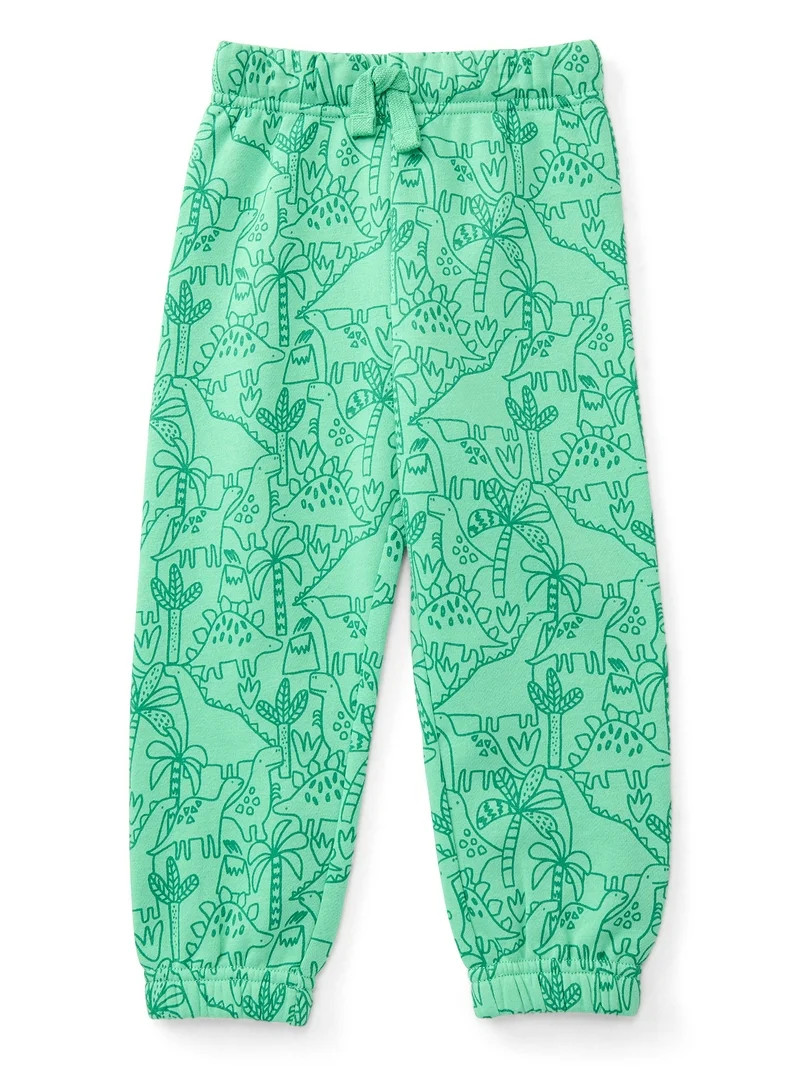 Wonder Nation Toddler Boys Fleece Jogger Pants, Sizes 18M-5T | Walmart (US)