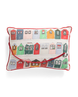 14x20 Dog Advent Calendar Pillow | Throw Pillows | Marshalls | Marshalls