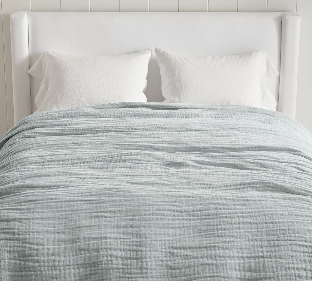 Cloud Linen Blanket | Pottery Barn (US)