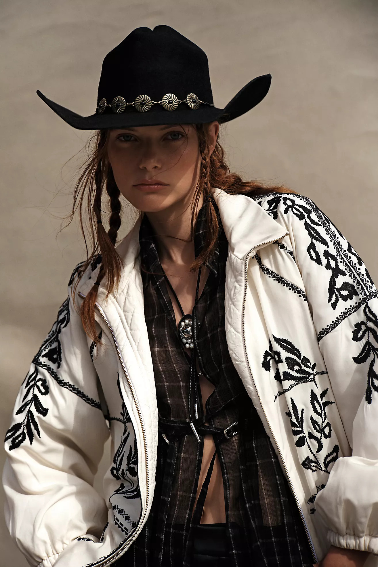 San Diego Hat Co. Midnight Belted Rancher | Anthropologie (US)