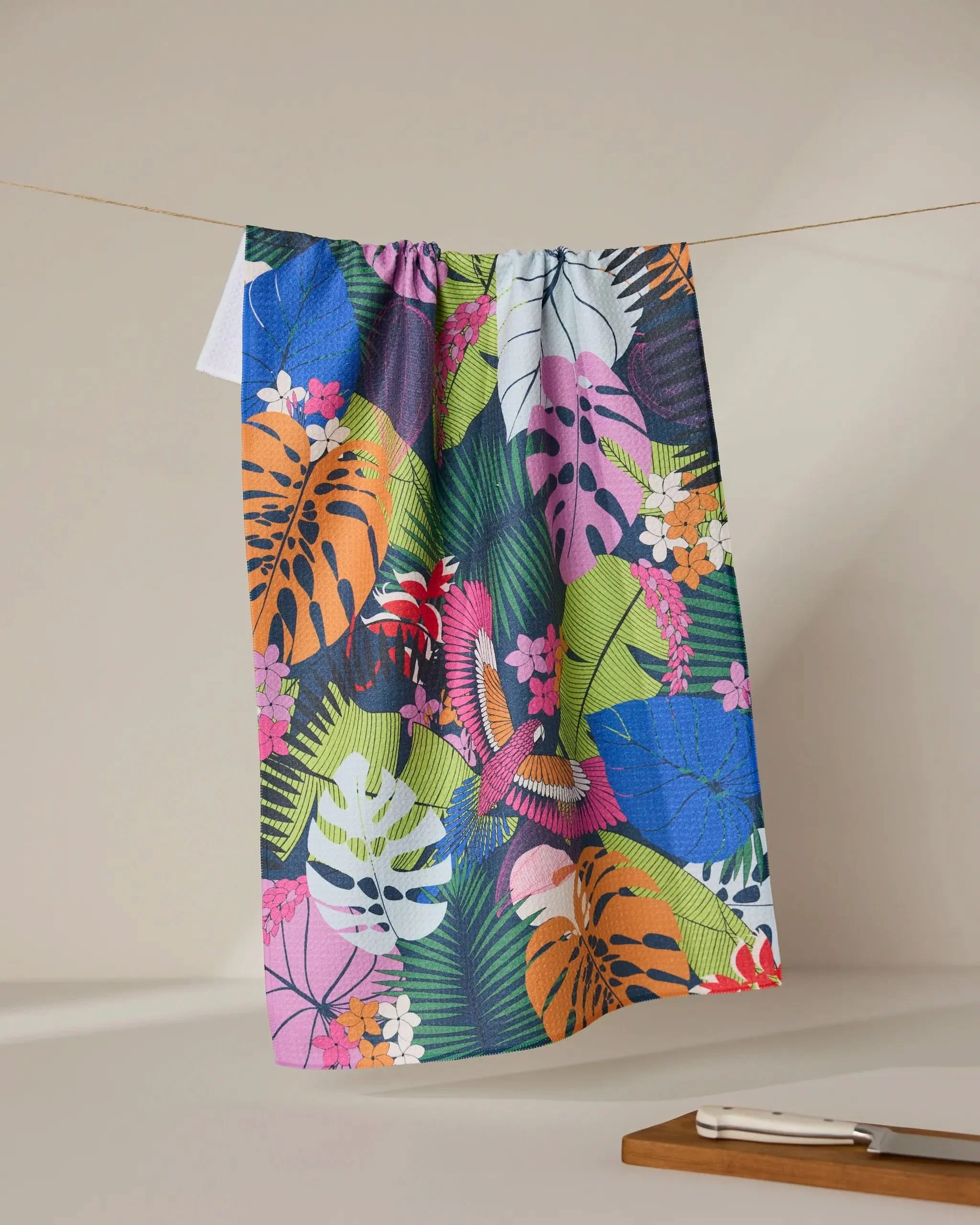 Palm Party Kitchen Tea Towel | Geometry | Geometry