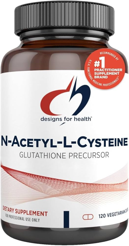 Designs for Health NAC - 900mg N-Acetyl-L-Cysteine, Antioxidant Glutathione Precursor - Detox + W... | Amazon (US)