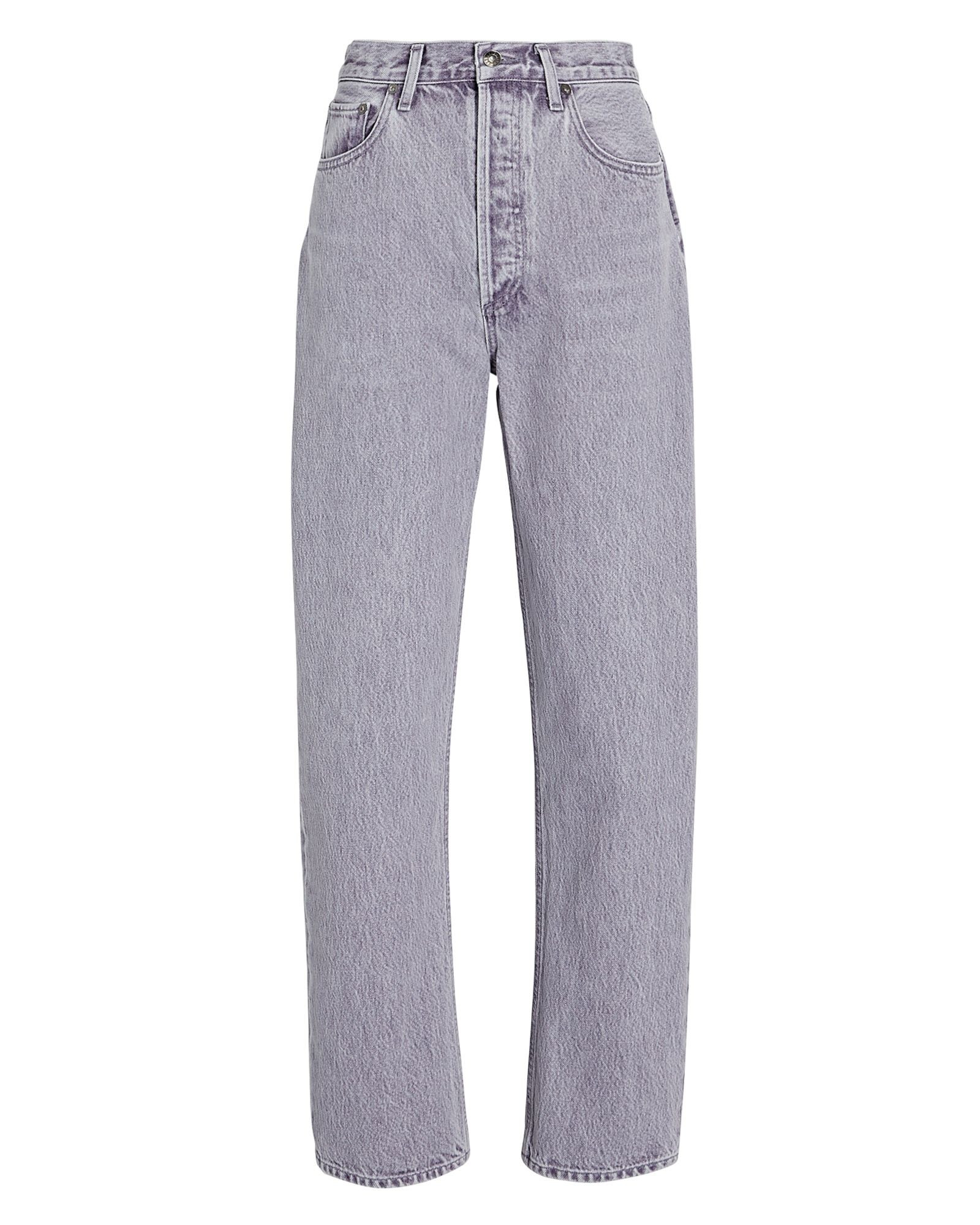 Fitted 90s Straight-Leg Jeans | INTERMIX