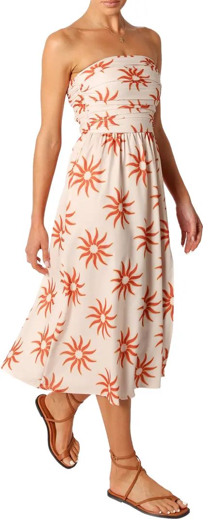 Ryder Strapless Midi Dress | Nordstrom