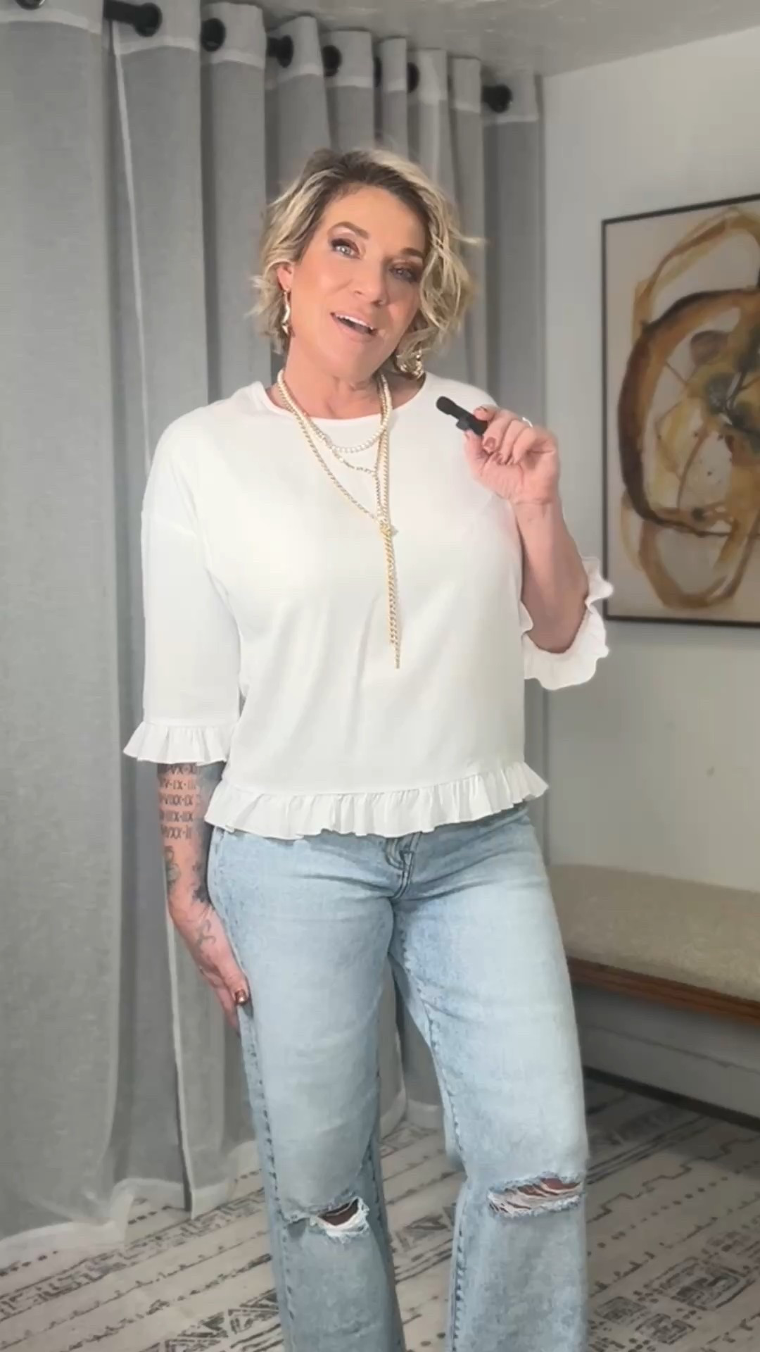 Available in my Amazon storefront. I’m a new LTK creator so I can’t get link there YET, but I’m sure you can find it by my name.

#LTKootd #LTKOver40 #LTKgrwm