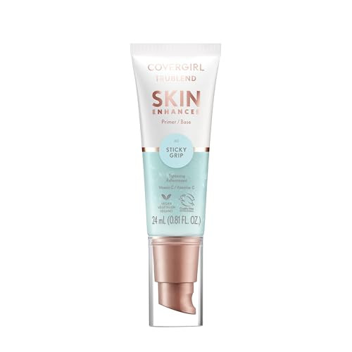 CoverGirl TruBlend Skin Enhancer, Sticky Grip, Primer, Plumps Dry Skin, Blurs Pores, Hydrating, Brightening, Lasts All Day, 0.81oz | Amazon (US)