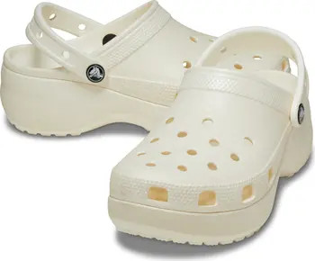 CROCS Classic Glitter Waterproof Platform Clog (Women) | Nordstrom | Nordstrom