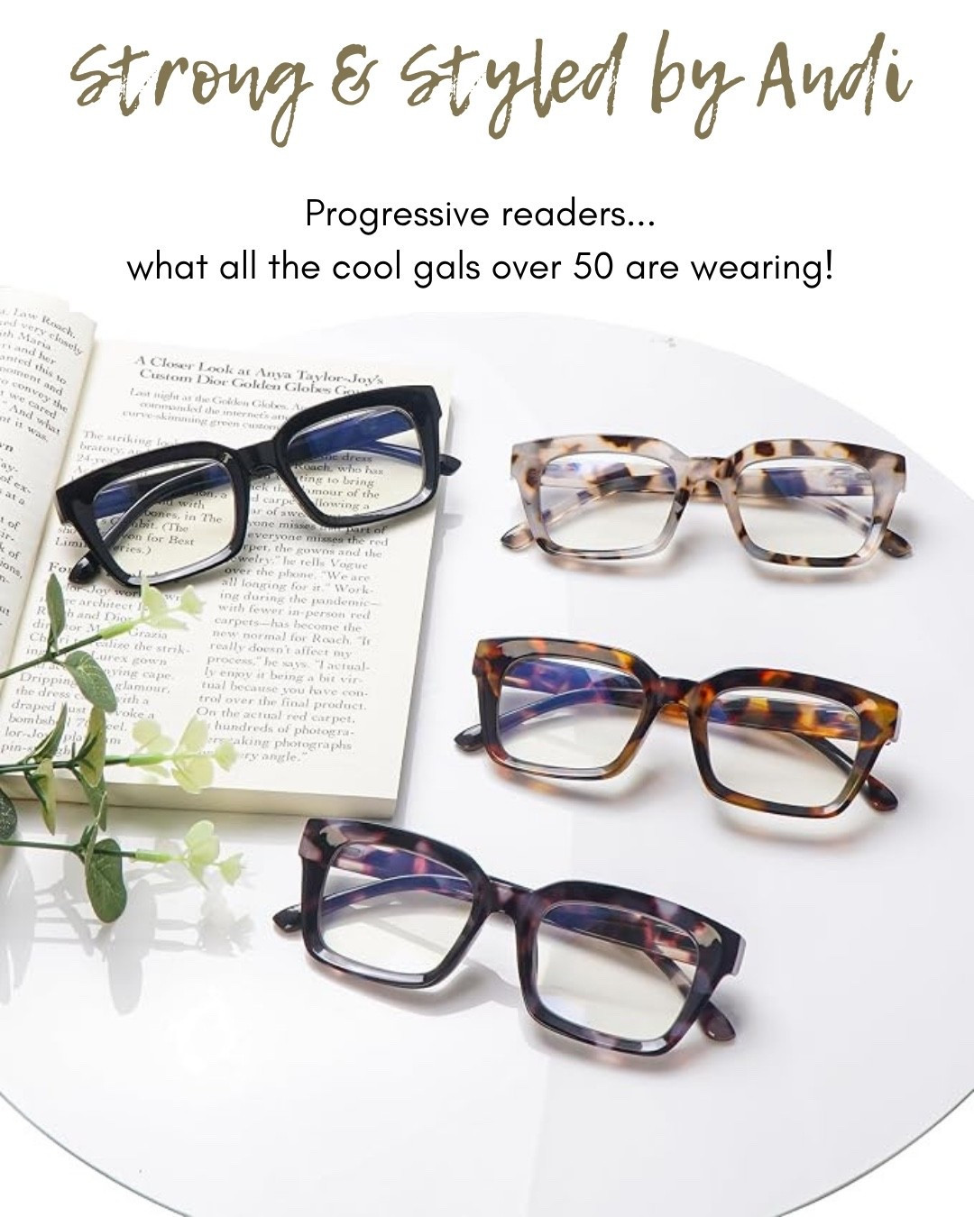 These progressive readers are life-changing!🙌 I found them on Amazon and can now read up close and see straight ahead without constantly taking my glasses on and off. And they’re so affordable! See link below!🤓👓

￼

#LTKdayinmylife #LTKOver40